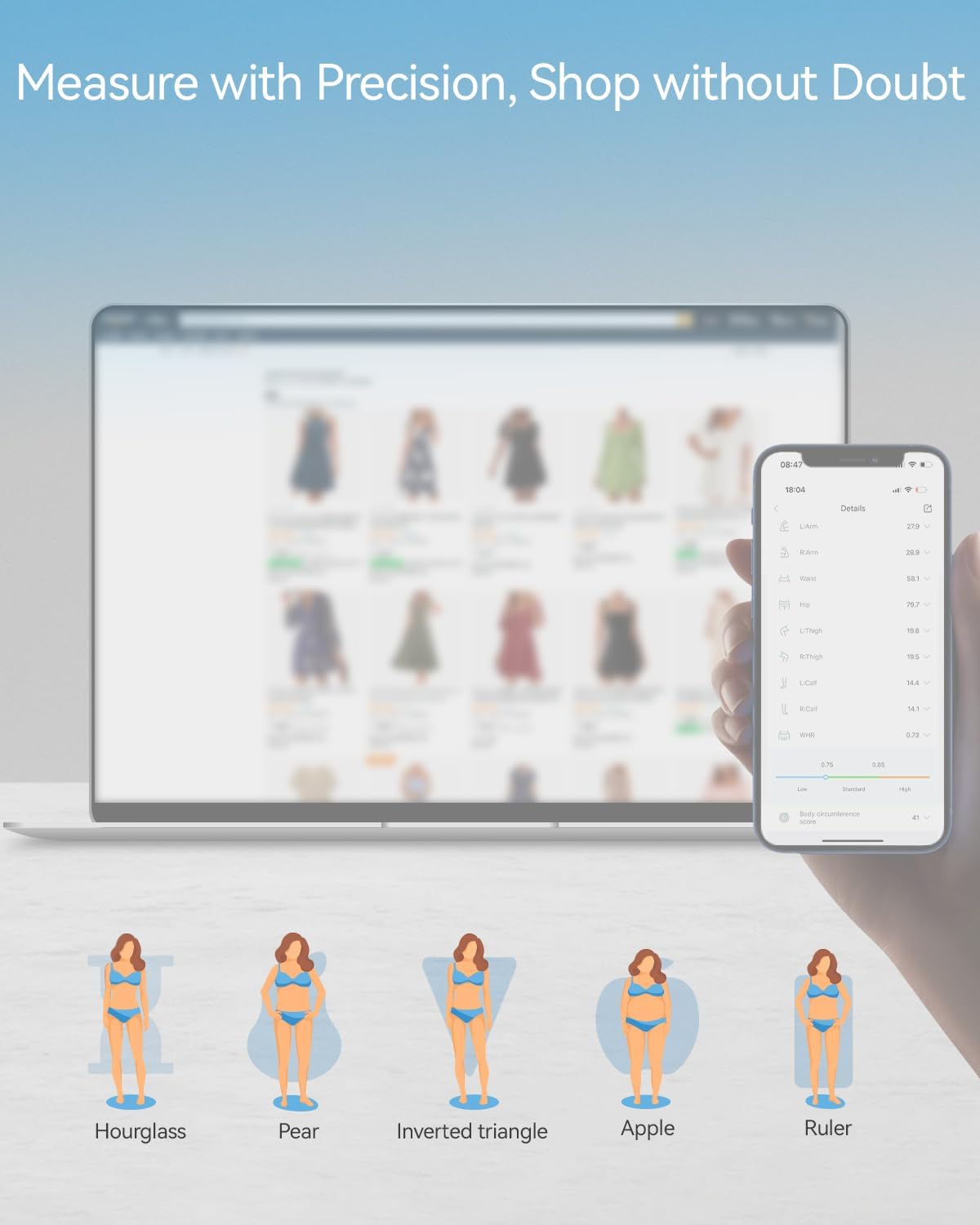 FitTrack Smart Measuring Tape™