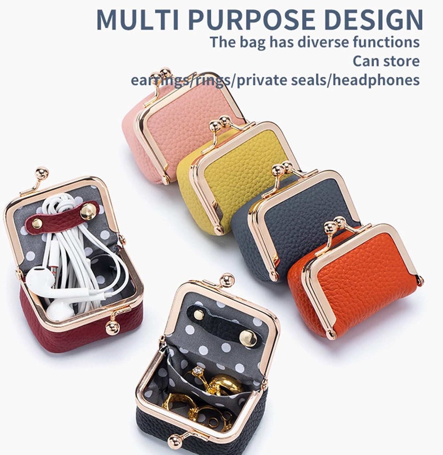 Elegant Leather Mini Jewelry Case™
