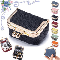 Elegant Leather Mini Jewelry Case™